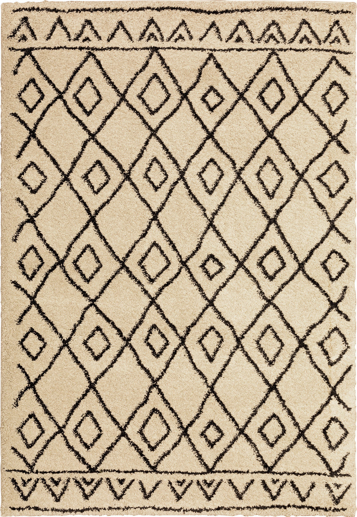 Oriental Weavers Kendall 532W1 Beige/Black Area Rug main image
