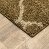 Oriental Weavers Kendall 090Y1 Gold/Ivory Area Rug Corner Image