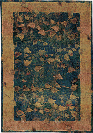 Oriental Weavers Kharma 349B4 Blue/Gold Area Rug main image