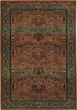 Oriental Weavers Kharma 465J4 Green/Beige Area Rug main image featured