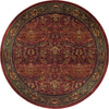 Oriental Weavers Kharma 465R4 Red/Green Area Rug 6' Round