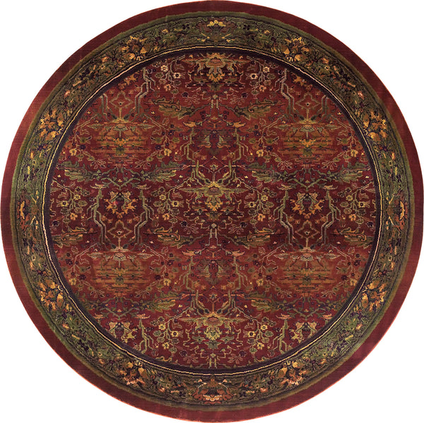 Oriental Weavers Kharma 465R4 Red/Green Area Rug – Incredible Rugs and ...