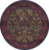 Oriental Weavers Kharma 470X4 Red/Blue Area Rug 6' Round