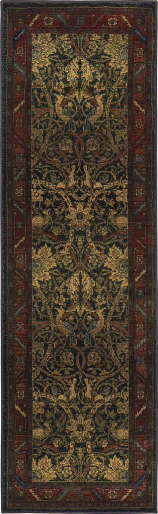 Oriental Weavers Kharma 470X4 Red/Blue Area Rug – Incredible Rugs and Decor