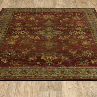 Oriental Weavers Kharma 836C4 Red/Green Area Rug Alternate Image