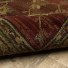 Oriental Weavers Kharma 836C4 Red/Green Area Rug Close-up Image