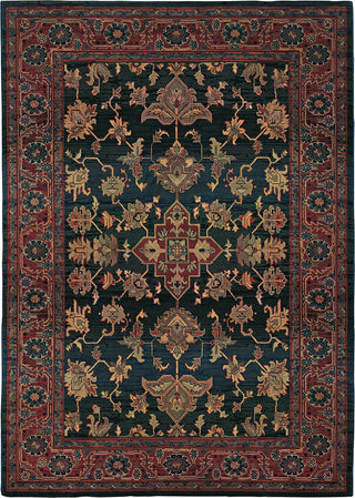 Oriental Weavers Kharma 836F4 Blue/Red Area Rug main image Featured