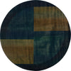 Oriental Weavers Kharma II 1092L Blue/Gold Area Rug 6' Round