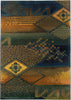 Oriental Weavers Kharma Ii 618F4 Blue/Green Area Rug main image featured