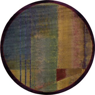 Oriental Weavers Kharma Ii 890X4 Red/Green Area Rug 6' Round