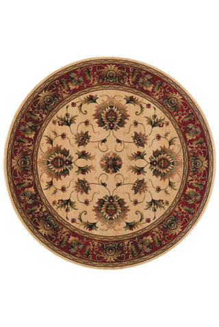 Oriental Weavers Knightsbridge 211C5 Beige/Red Area Rug 7'10 X  7'10