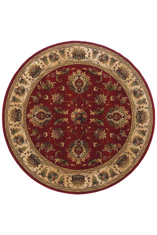 Oriental Weavers Knightsbridge 211V5 Red/Beige Area Rug 7'10 X  7'10