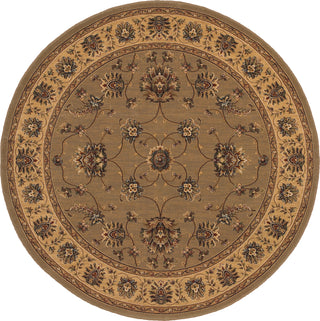 Oriental Weavers Knightsbridge 212H5 Tan/Beige Area Rug 7' 10'' Round