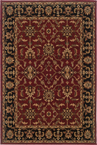 Oriental Weavers Knightsbridge 282R5 Red/Black Area Rug main image