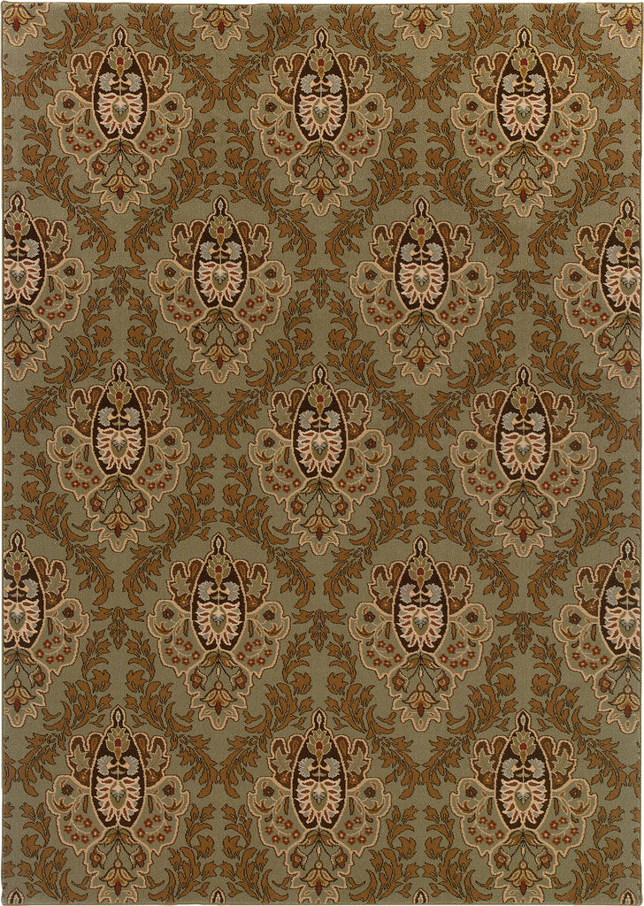 Oriental Weavers Knightsbridge 562F5 Green/Brown Area Rug main image