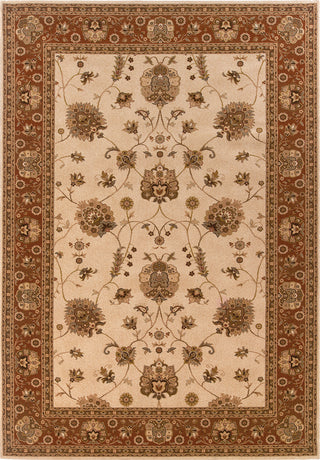 Oriental Weavers Knightsbridge 711J5 Ivory/Red Area Rug main image