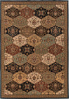 Oriental Weavers Knightsbridge 090X5 Rust/ Black Area Rug Main Image