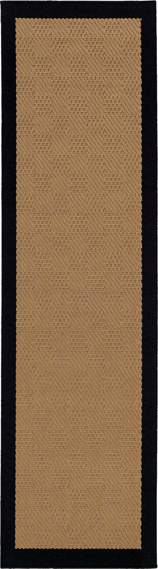 Oriental Weavers Lanai 525X5 Beige/Black Area Rug Runner