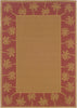 Oriental Weavers Lanai 606C8 Beige/Red Area Rug main image