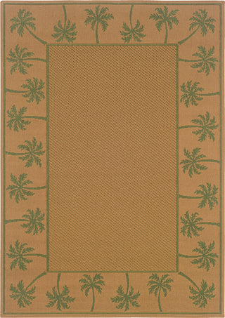 Oriental Weavers Lanai 606G6 Beige/Green Area Rug main image featured