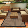 Oriental Weavers Lanai 720X5 Beige/Black Area Rug Lifestyle Featured