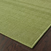 Oriental Weavers Lanai 781F6 Green/Green Area Rug Corner Image