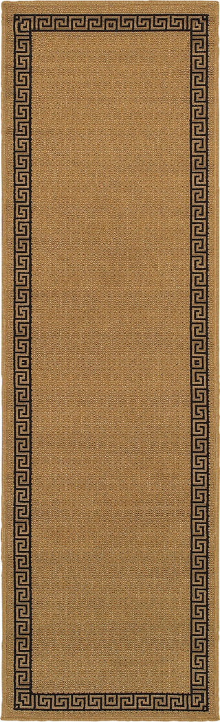 Oriental Weavers Lanai 782Y1 Beige/Black Area Rug Runner