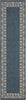 Oriental Weavers Latitude 1503B Blue Grey Area Rug Runner Image