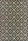 Oriental Weavers Latitude 1904K Grey Orange Area Rug main image featured