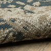 Oriental Weavers Latitude 001J3 Grey Gold Area Rug Close-up Image