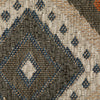Oriental Weavers Latitude 002X3 Grey Orange Area Rug Close-up Image