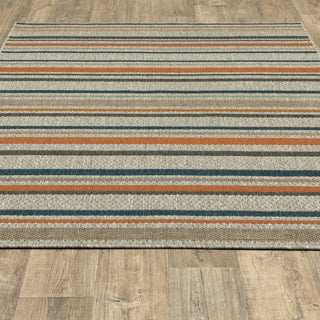 Oriental Weavers Latitude 602W3 Grey Blue Area Rug Alternate Image