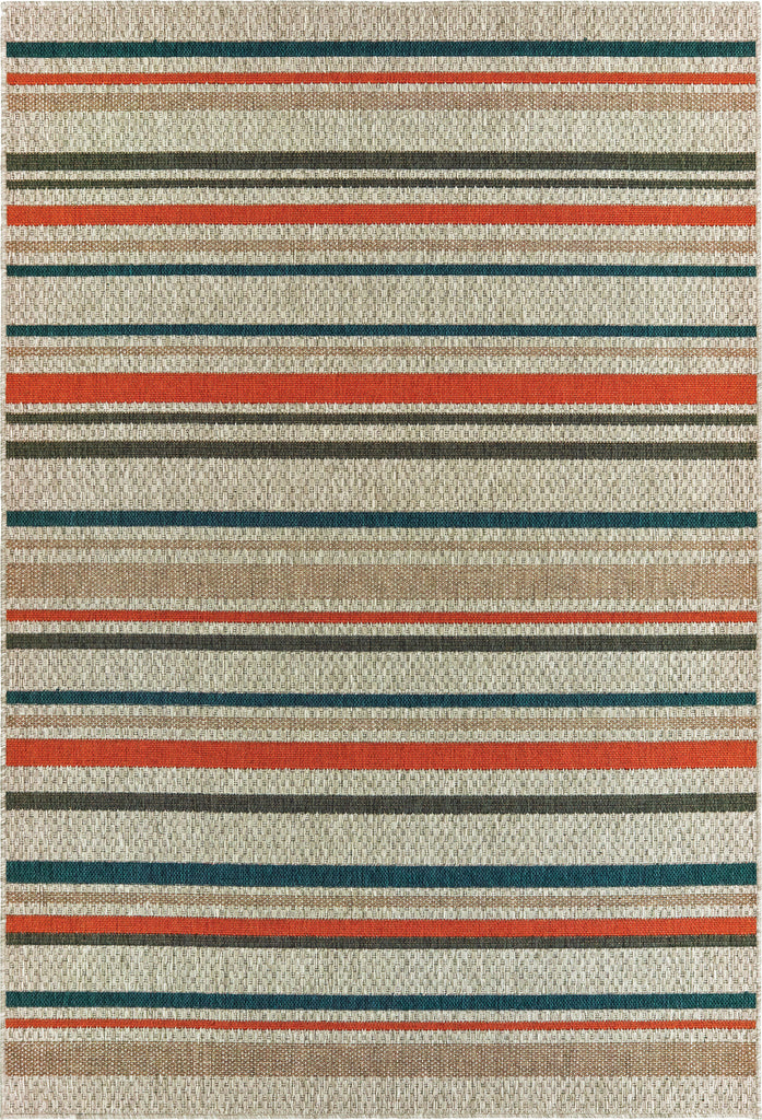 Oriental Weavers Latitude 602W3 Grey Blue Area Rug main image