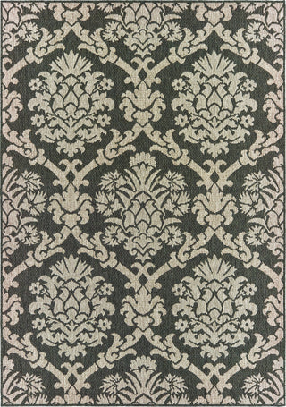 Oriental Weavers Latitude 8020K Grey Charcoal Area Rug main image featured