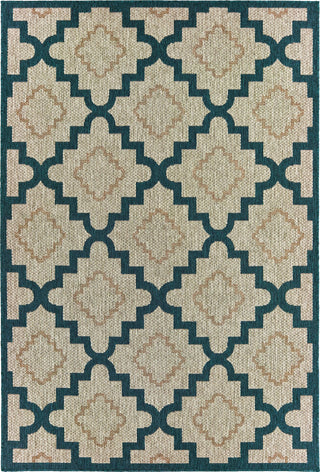 Oriental Weavers Latitude 804I3 Grey Blue Area Rug main image featured