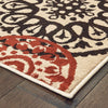 Oriental Weavers Laurel 2733H Beige/Multi Area Rug Corner Image