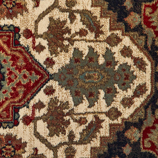 Oriental Weavers Laurel 5100C Black/Multi Area Rug Close-up Image