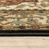 Oriental Weavers Laurel 5100C Black/Multi Area Rug Pile Image
