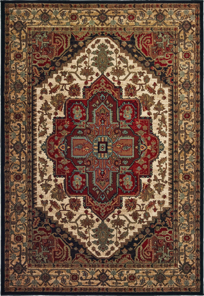 Oriental Weavers Laurel 5100C Black/Multi Area Rug main image