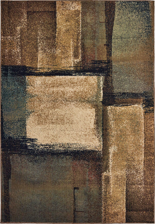 Oriental Weavers Laurel 6241A Brown/Blue Area Rug main image
