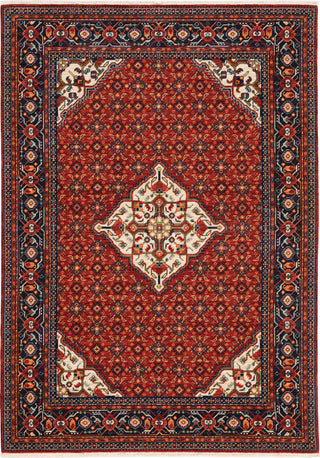 Oriental Weavers Lilihan 001C6 Red/Blue Area Rug Main Image
