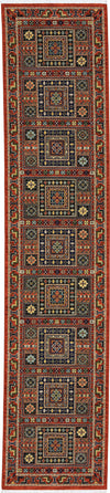 Oriental Weavers Lilihan 002C6 Red/Multi Area Rug Runner 2'6''x12'