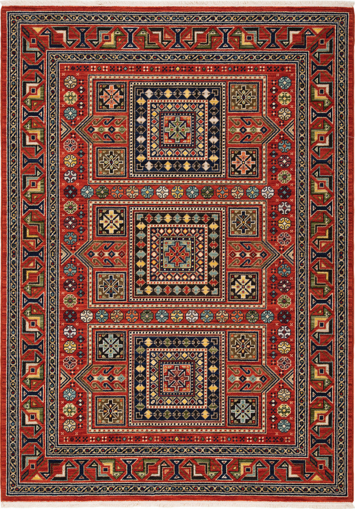 Oriental Weavers Lilihan 002C6 Red/Multi Area Rug Main Image
