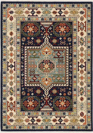 Oriental Weavers Lilihan 041H6 Blue/Ivory Area Rug Main Image