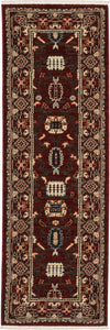 Oriental Weavers Lilihan 043S6 Red/Black Area Rug 2'x6'