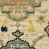 Oriental Weavers Lilihan 4601W Beige/Multi Area Rug Close-up Image