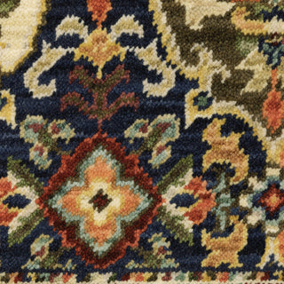 Oriental Weavers Lilihan 050X6 Red/Multi Area Rug Close-up Image