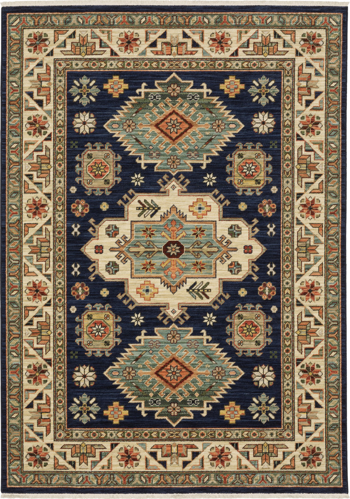 Oriental Weavers Lilihan 532B6 Navy/Multi Area Rug main image