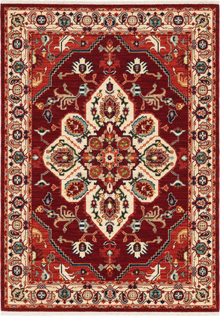 Oriental Weavers Lilihan 5502C Red/Ivory Area Rug Main Image
