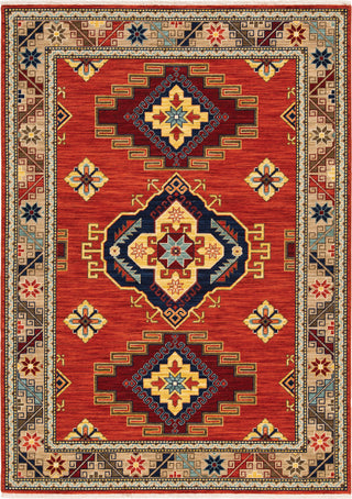 Oriental Weavers Lilihan 5504P Red/Multi Area Rug Main Image